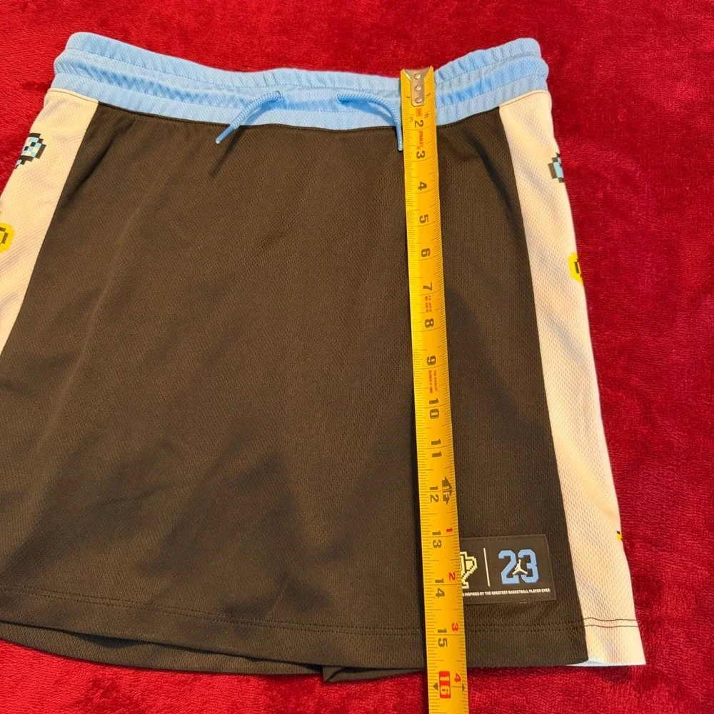 Jordan Girls XL Pixel Mesh Skort Black University Blue 45B532-023 NWT‎